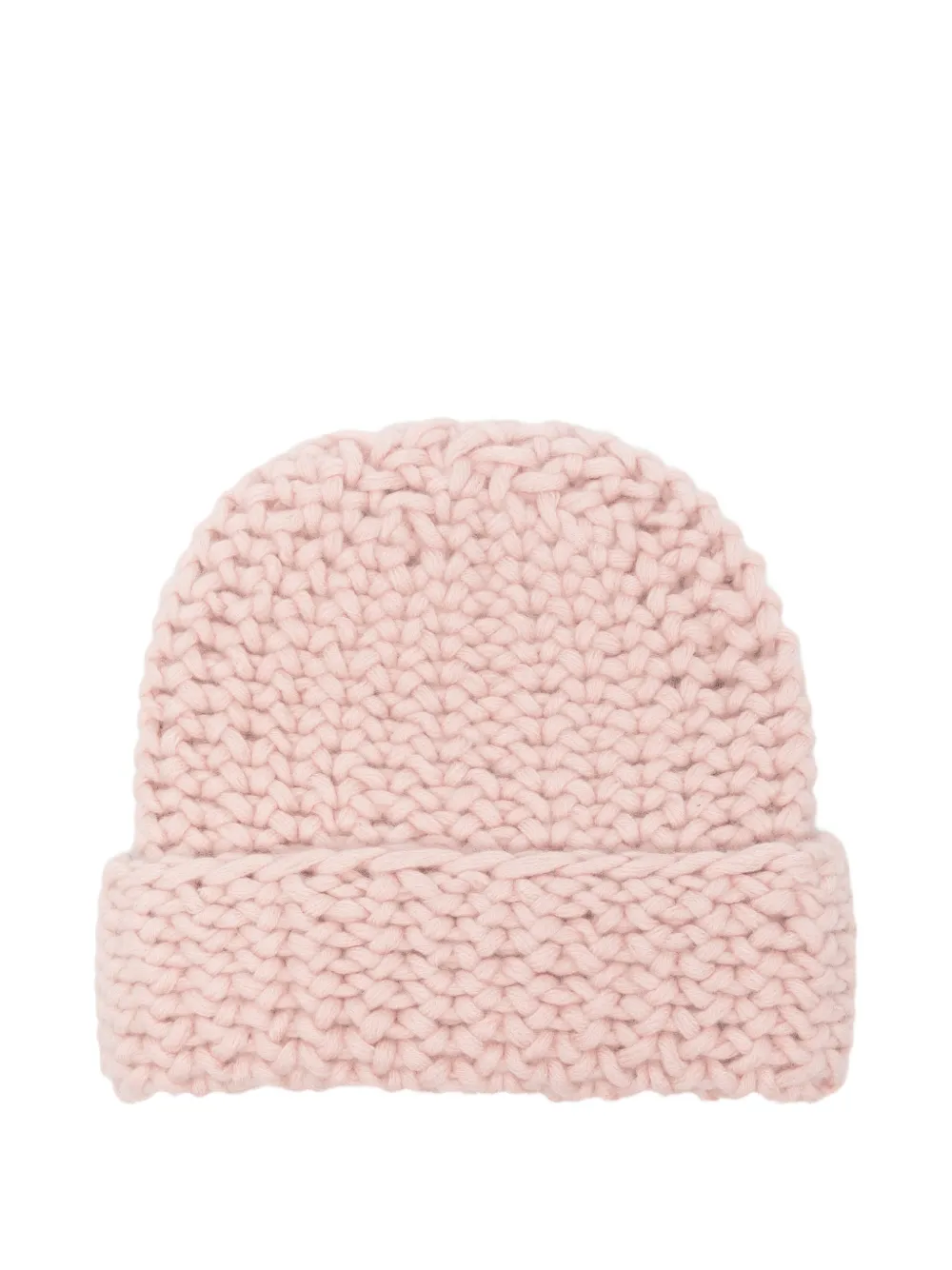 Liska Arala Beanie aus Grobstrick - Rosa
