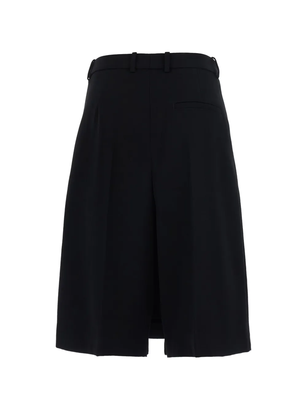 Balenciaga Skort met riemlussen Zwart