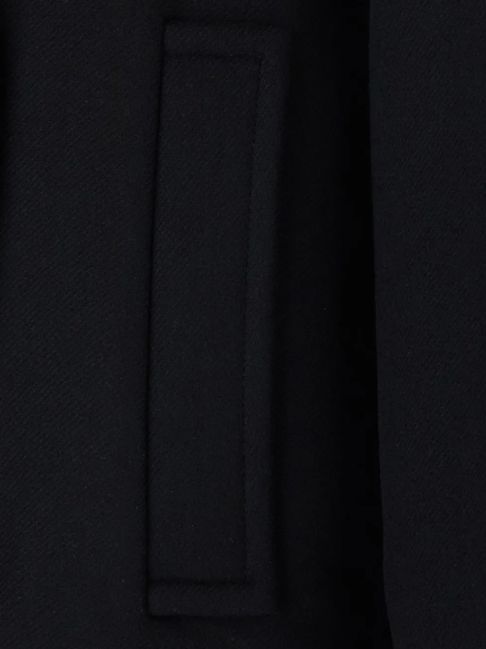 Balenciaga double-breasted coat Zwart