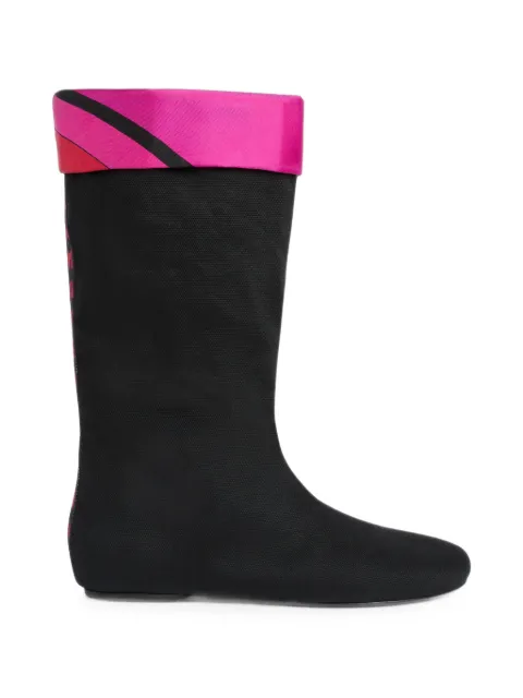 PUCCI boots with printed details