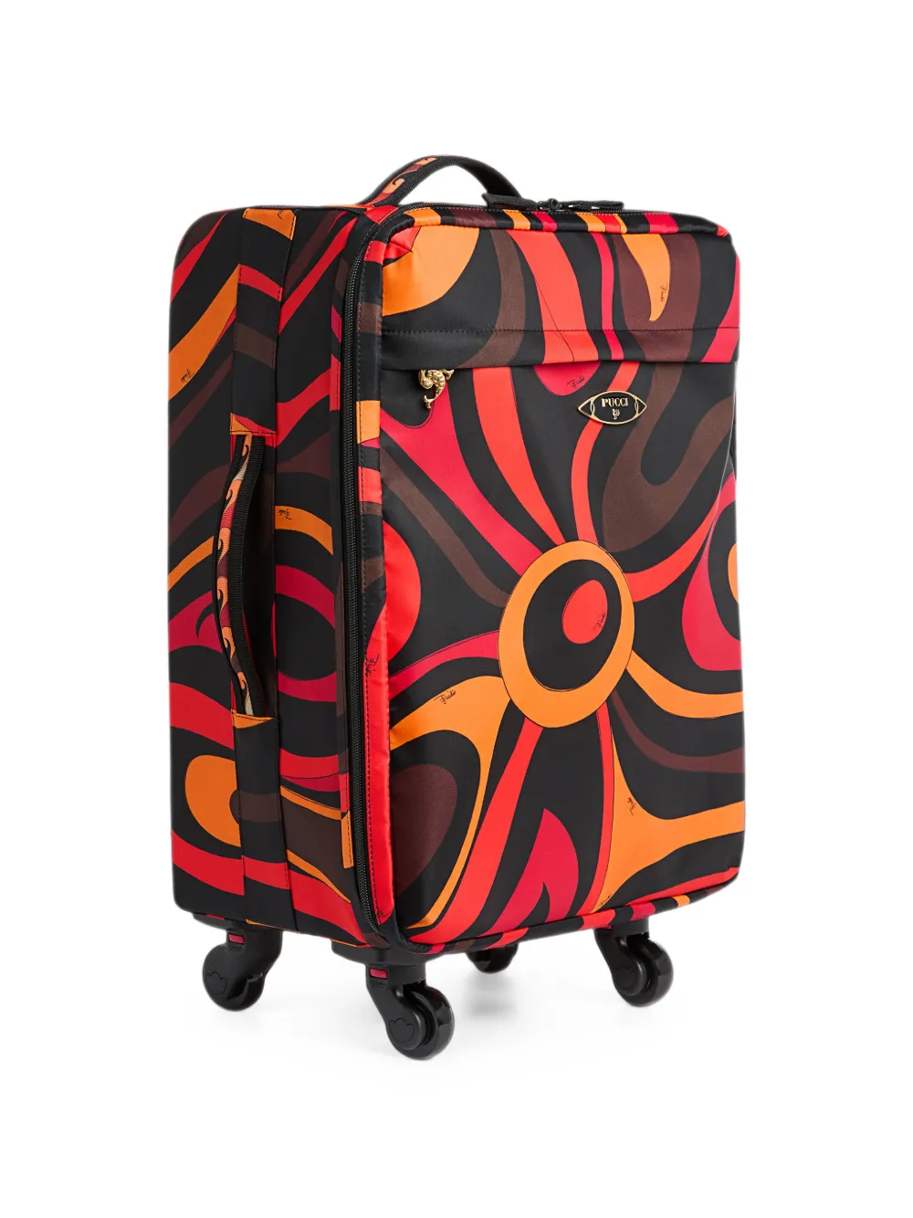 PUCCI Trolley met Marmo-print Zwart