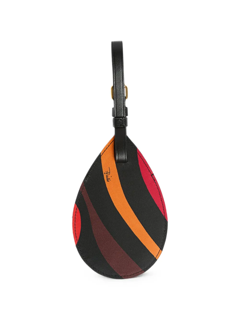 PUCCI Marmo-print luggage name tag