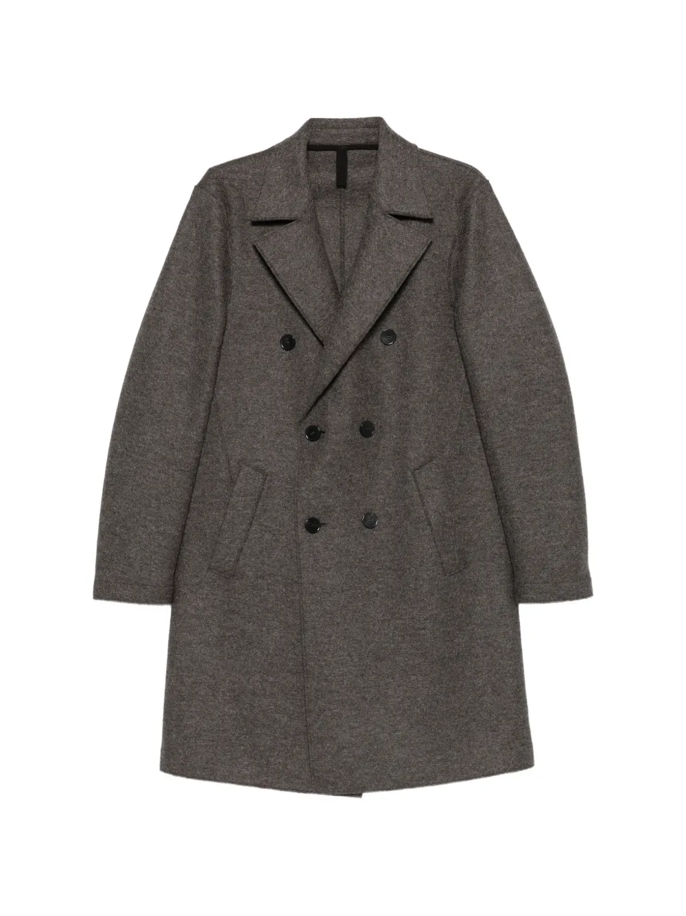 Harris Wharf London double-breasted wool coat