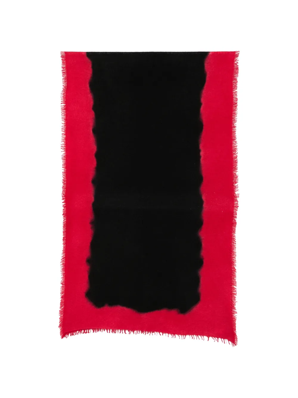 Faliero Sarti Anelisa frayed scarf - Rosso