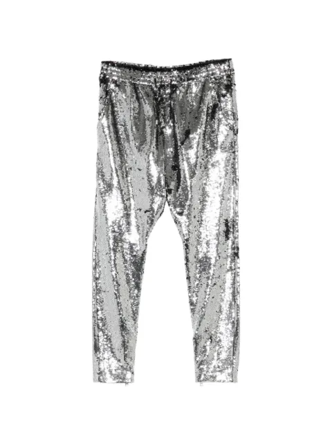Balmain sequin-embellished drawstring trousers