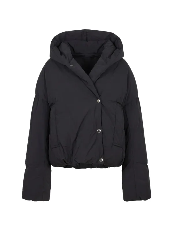 Sportmax Vodka Hooded Padded Jacket in Black
