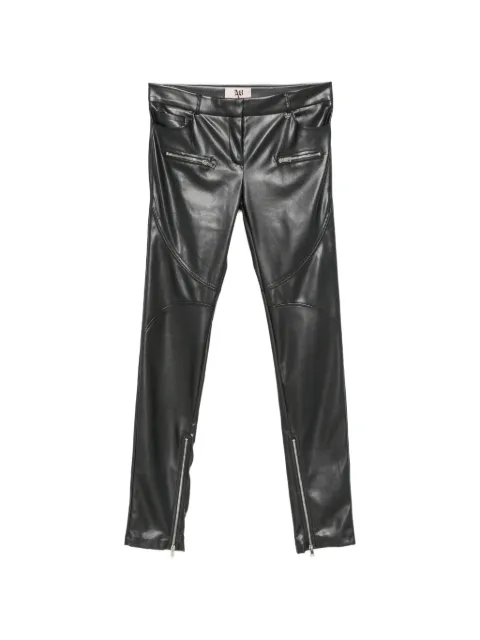Aniye By pantalones Caly de piel artificial con detalle de cierre