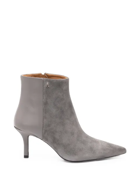 Patrizia Pepe pointed-toe panelled ankle boots