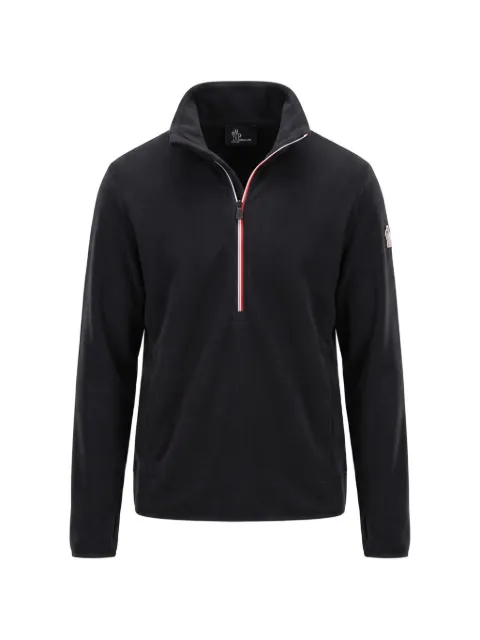 Moncler Grenoble half-zip fleece sweatshirt