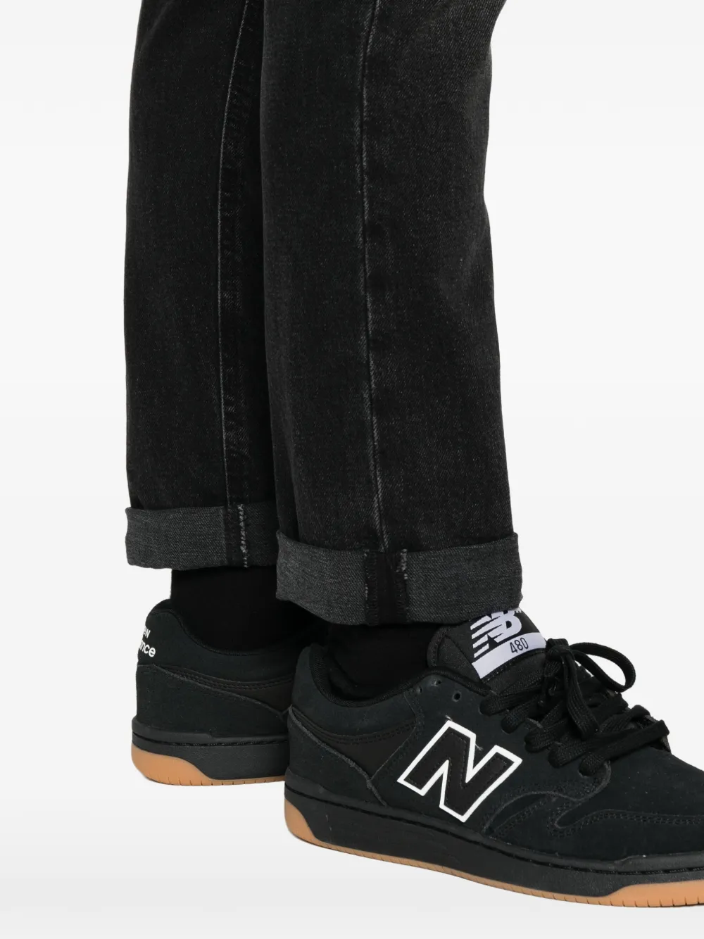DONDUP Jeans met vervaagd effect Zwart