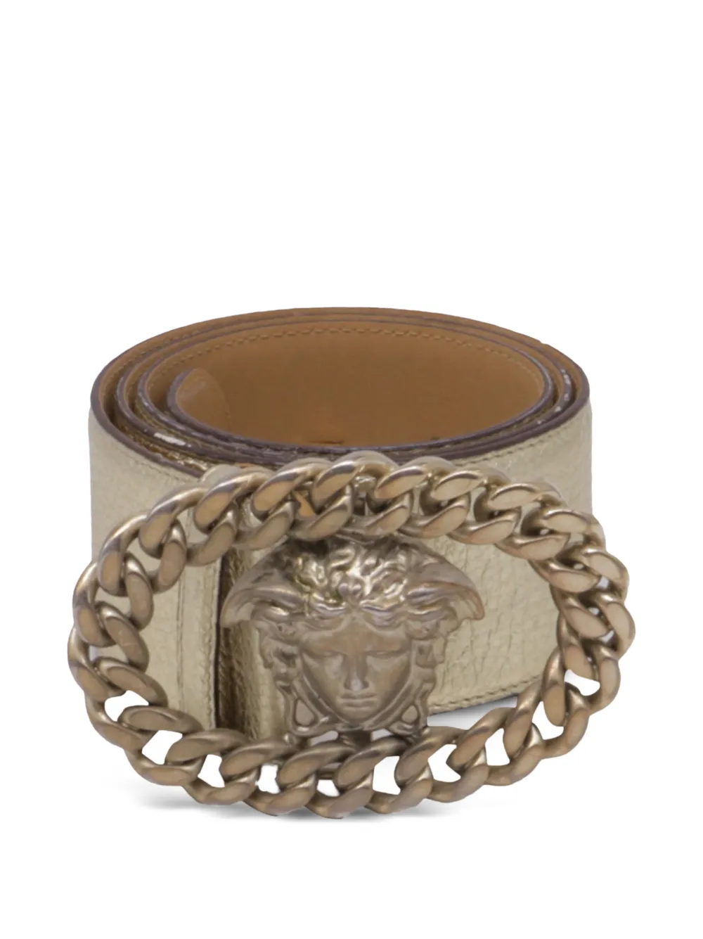 Versace Pre-Owned ceinture à boucle Medusa - Or
