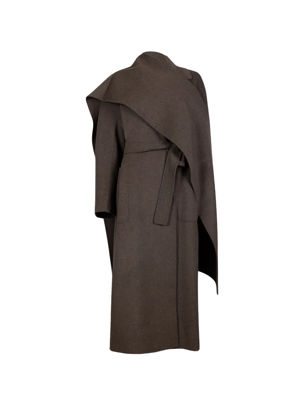 'S Max Mara Mantel met ceintuur Bruin