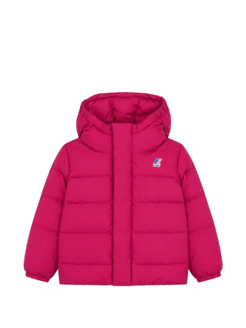 K Way Kids Aurele quilted hooded jacket