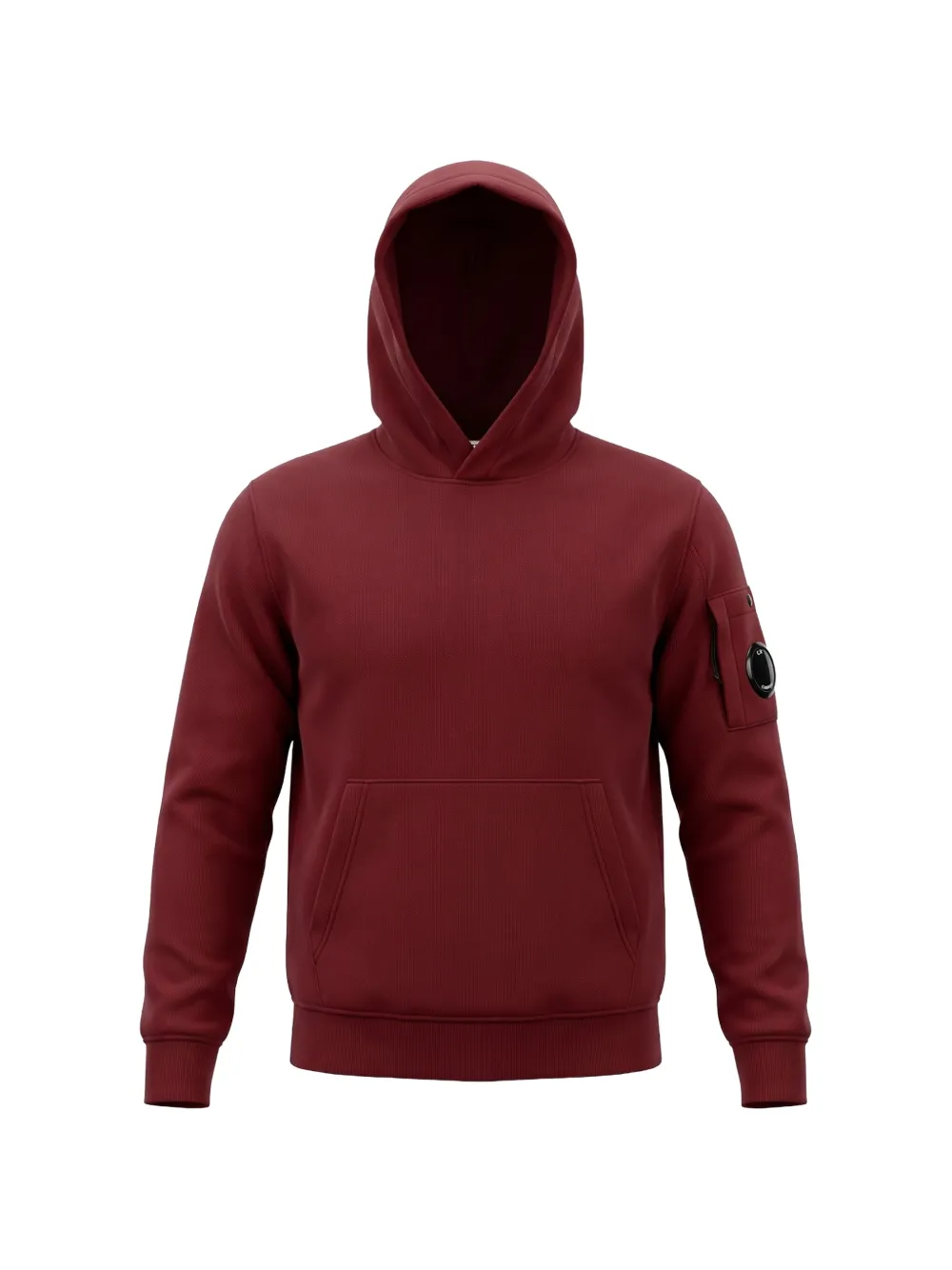 C.P. Company Kids Hoodie met lens detail Rood