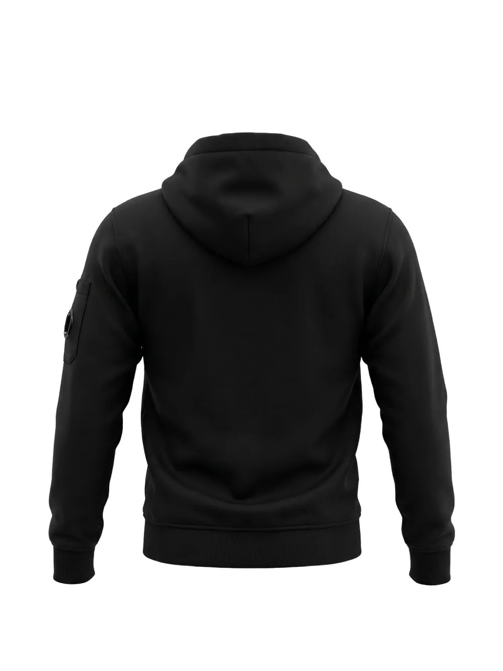C.P. Company Kids Hoodie met lensdetail Zwart