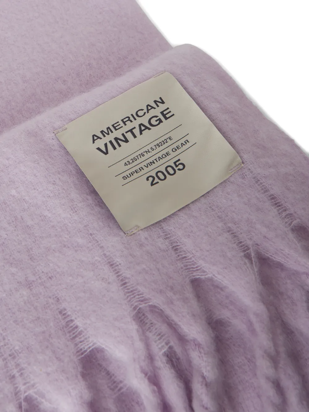 American Vintage Zinaco scarf Paars