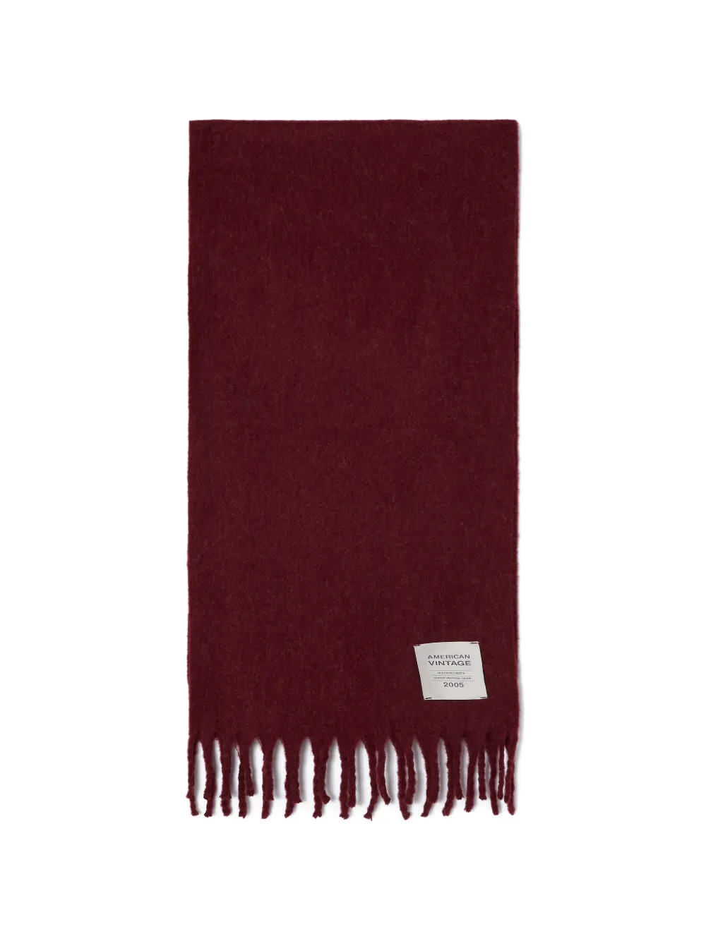 American Vintage Zinaco scarf Rood