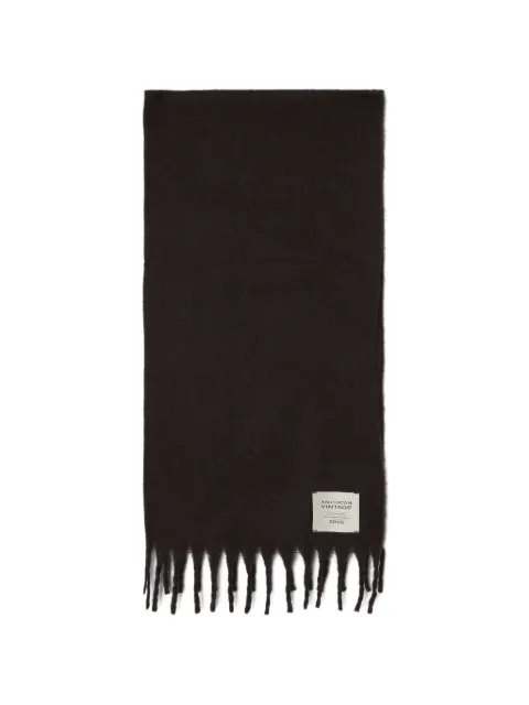 American Vintage Zinaco fringed-edge scarf