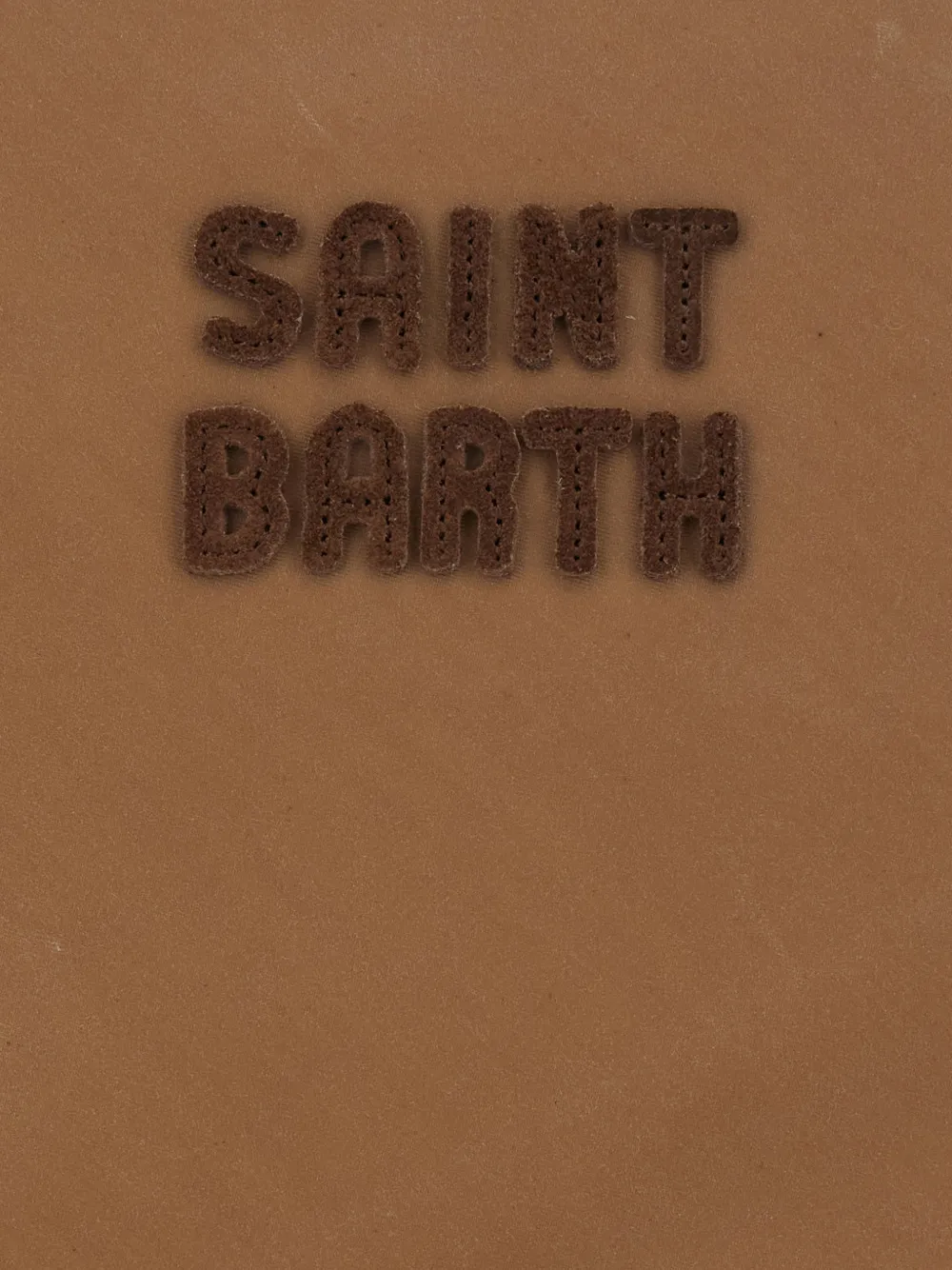 MC2 Saint Barth City logo-patch tote bag Beige