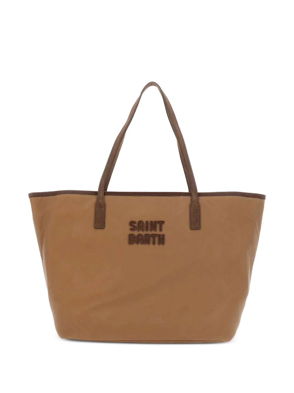 MC2 Saint Barth City logo-patch tote bag