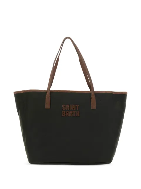 MC2 Saint Barth City logo-patch tote bag