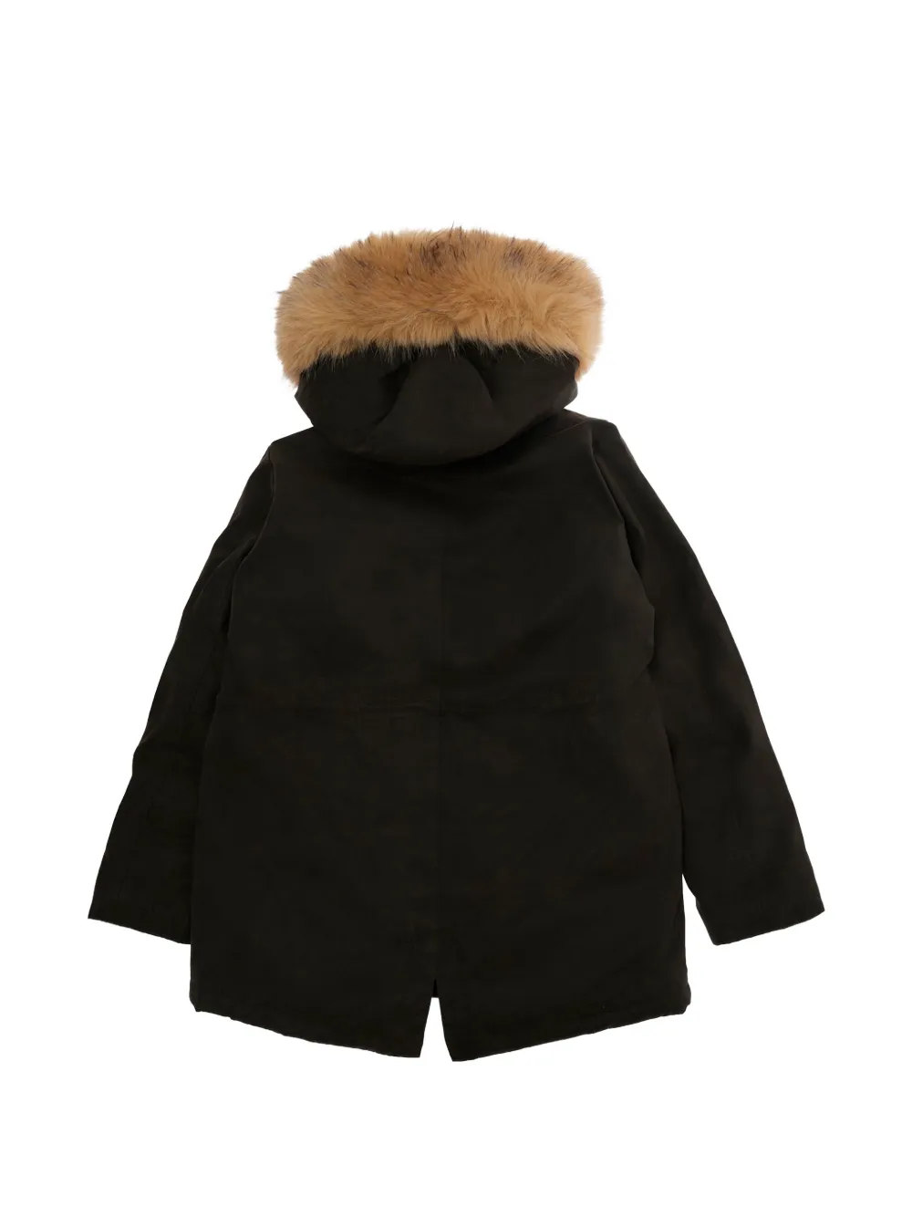 MC2 Saint Barth Kids Brenna hooded parka coat Groen