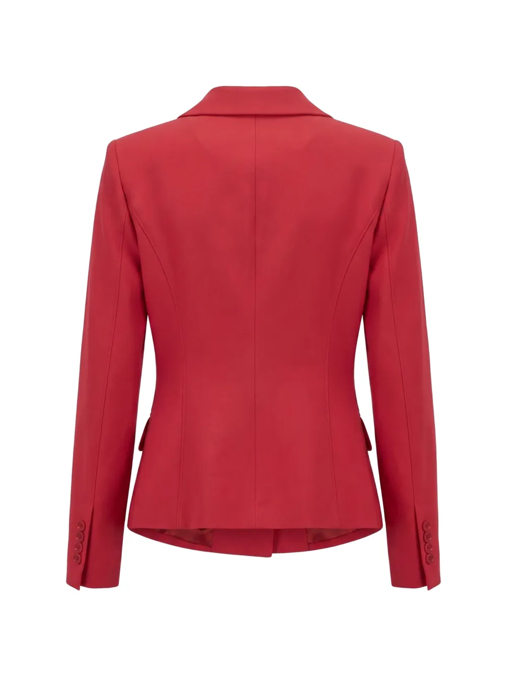 Elisabetta Franchi Jas van technische stof Rood