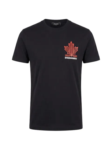 DSQUARED2 Ski Leaf logo-print cotton T-shirt