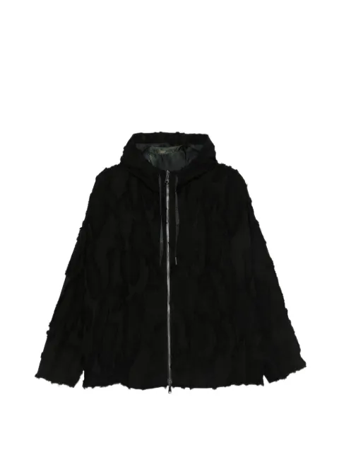 Masnada distressed hooded jacket