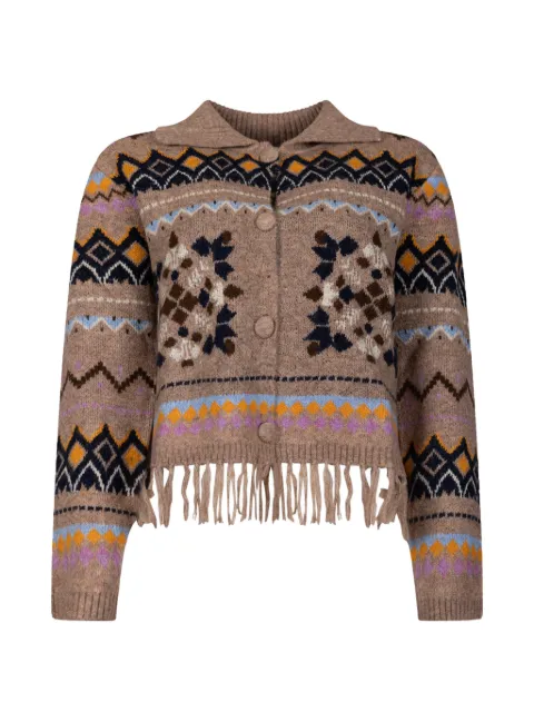 Derhy Enora fringe-trimmed jacket