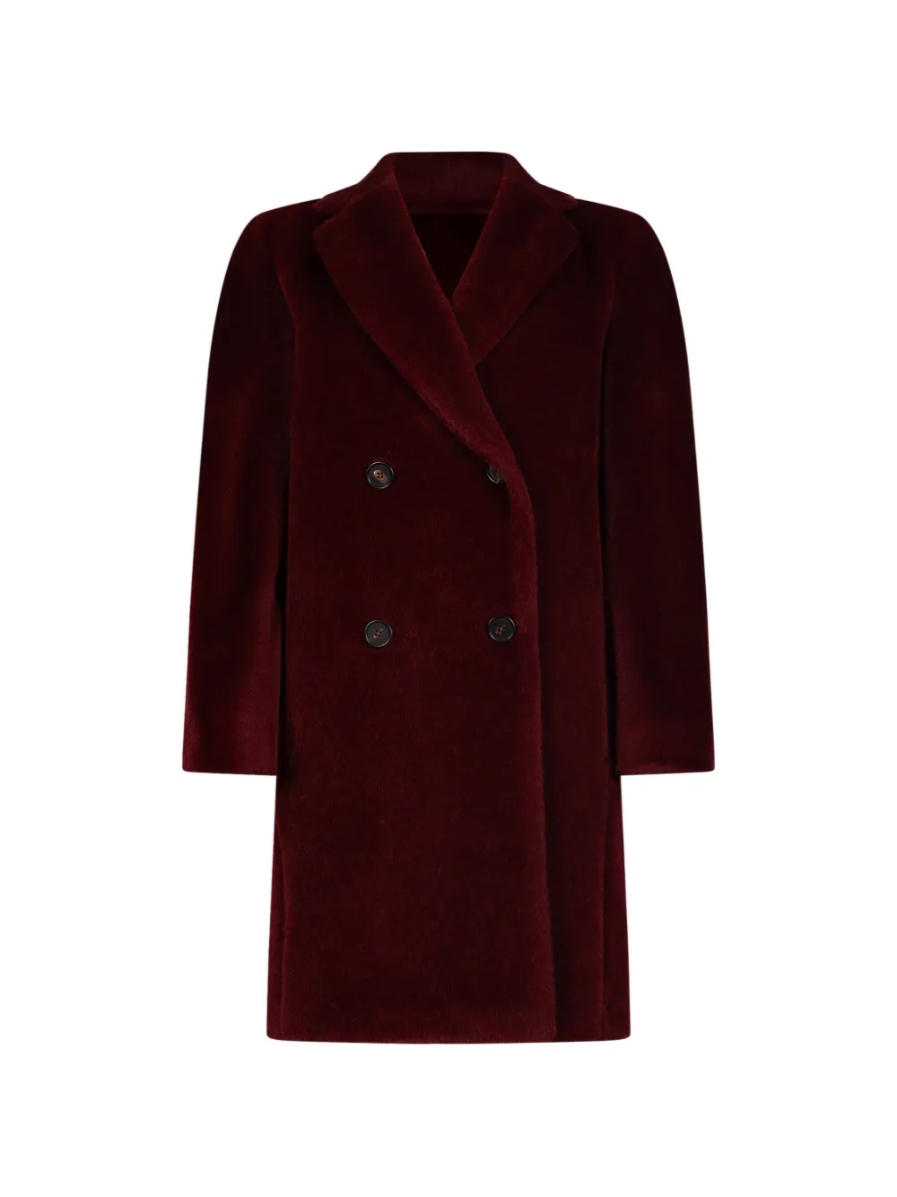 'S Max Mara SMMROSETO double-breasted coat - Rouge 'S Max Mara SMMROSETO double-breasted coat - Rouge