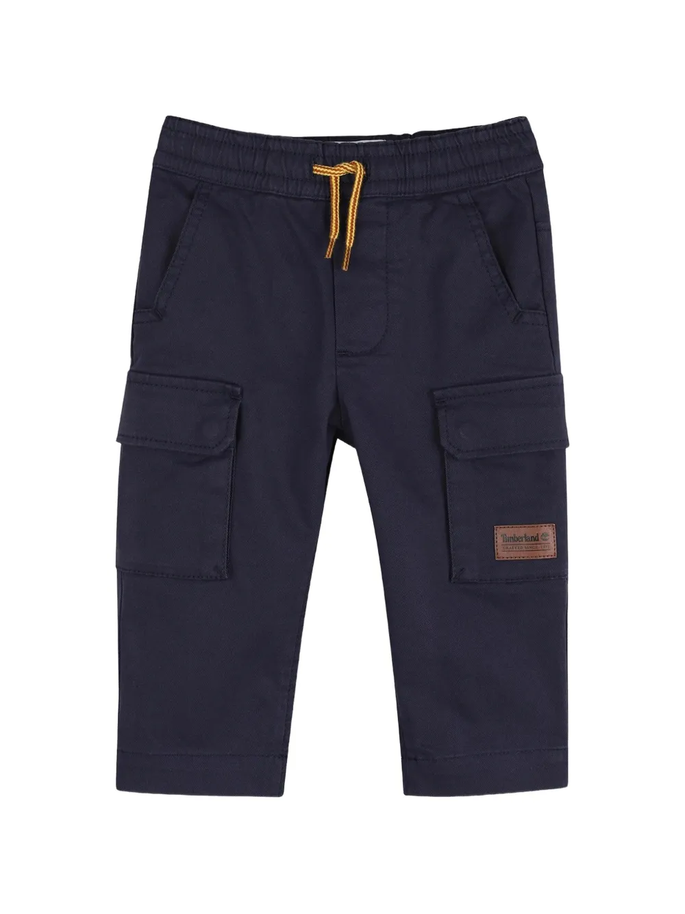 Timberland Kids elasticated-waist cargo pants - Blu