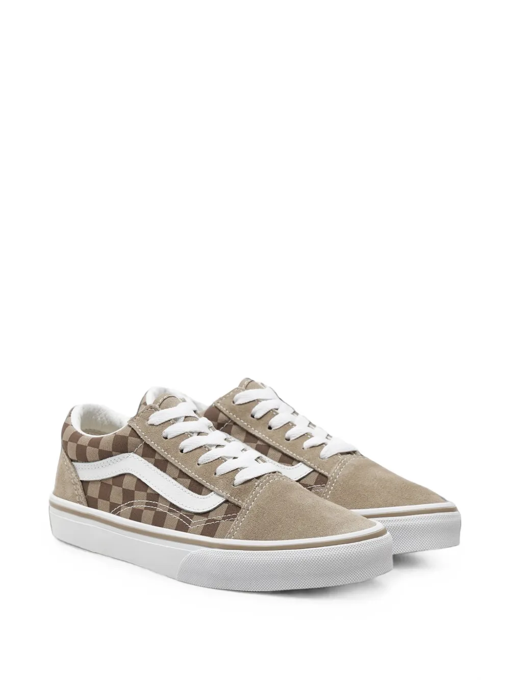 Vans Kids Sneakers Old Skool a quadri - Toni neutri
