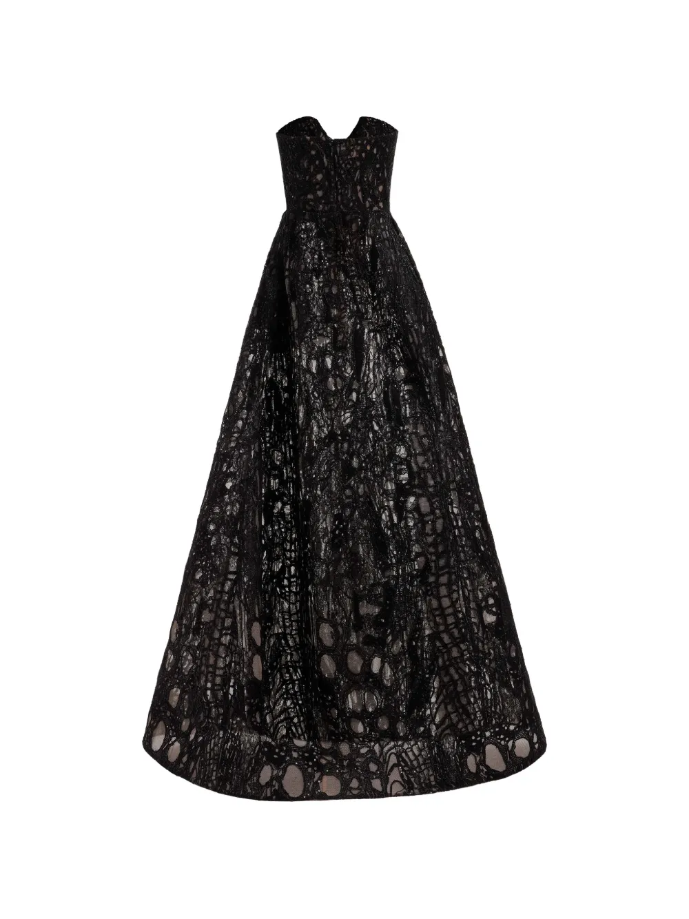 Elie Saab sequin-embroidered maxi dress