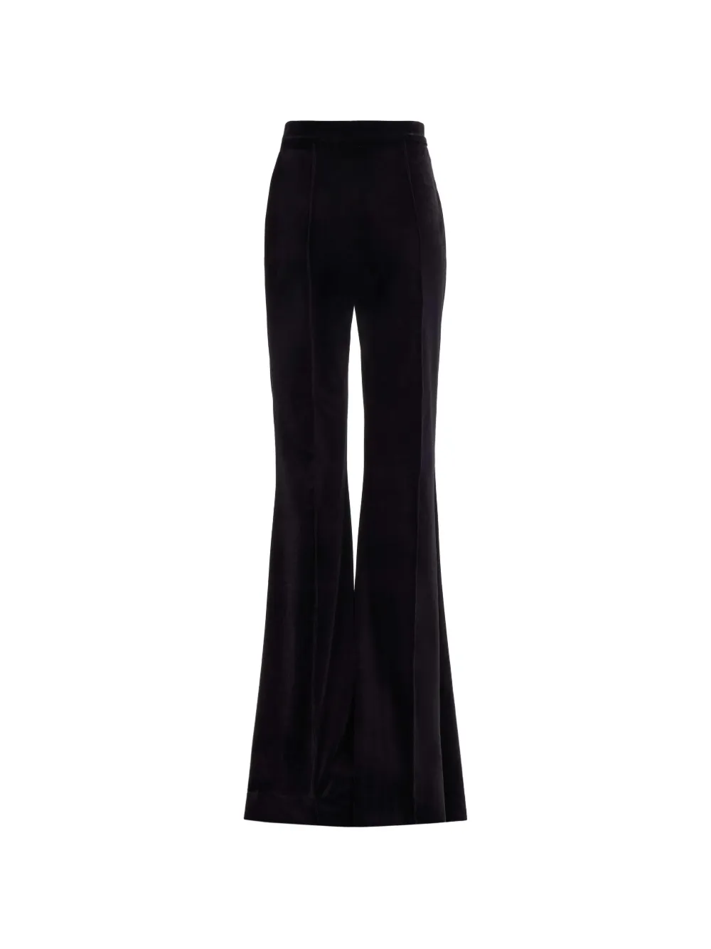 Elie Saab High waist flared broek Zwart