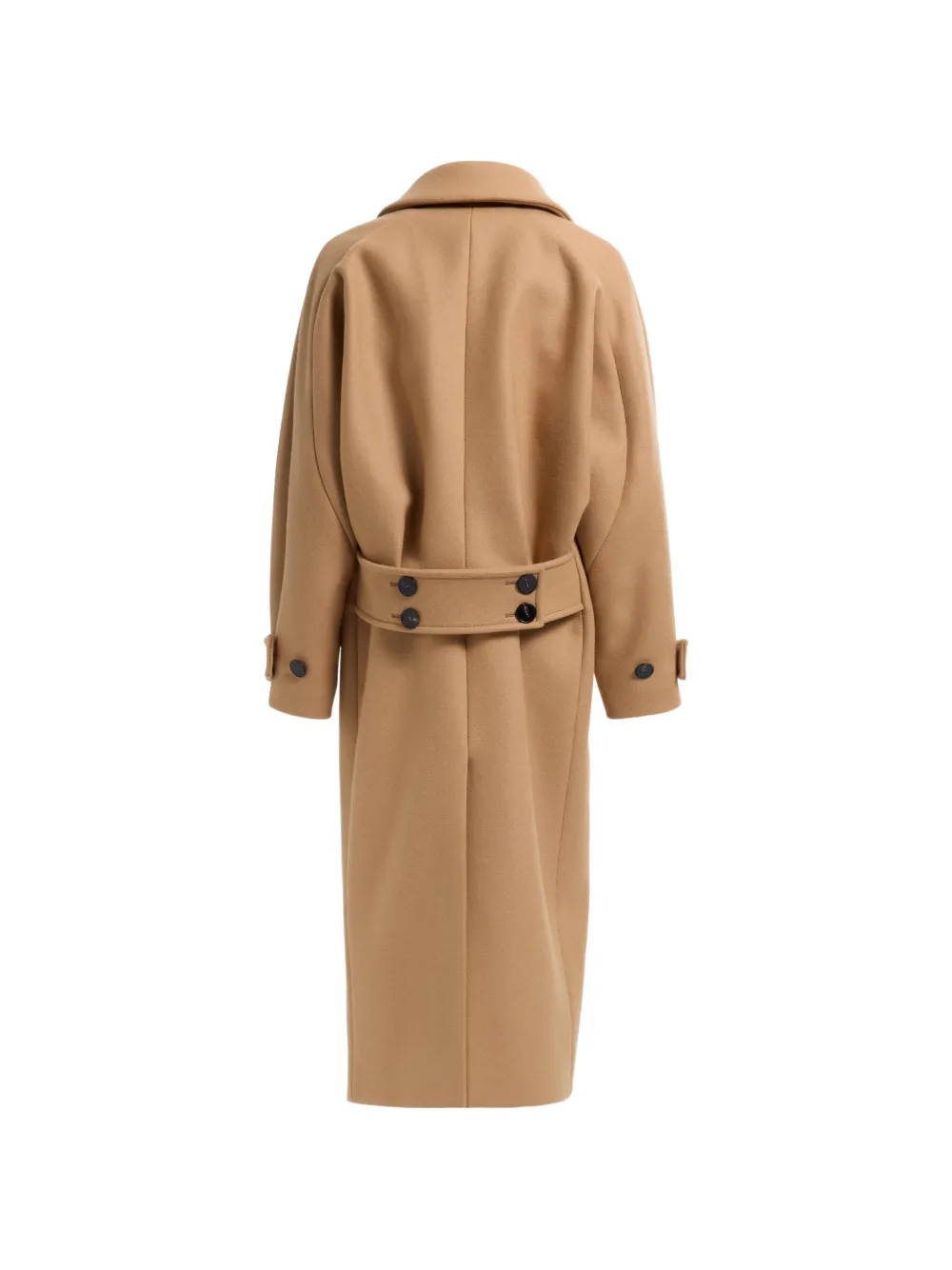Elie Saab Jas met dubbele rij knopen Beige