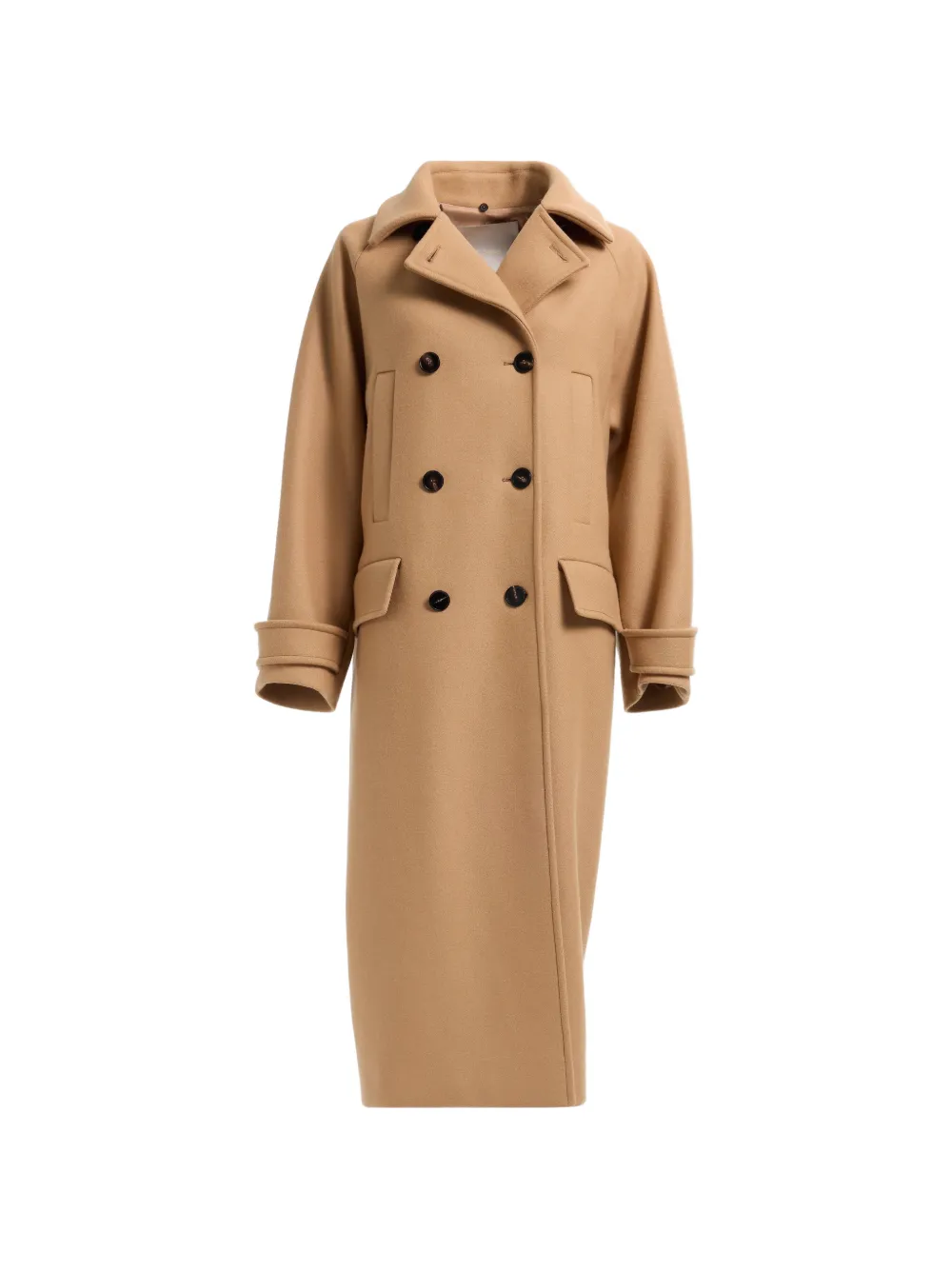 Elie Saab double-breasted coat - Toni neutri