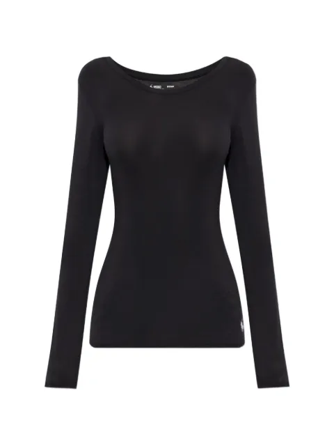 Polo Ralph Lauren logo-embroidered long-sleeve pyjama top