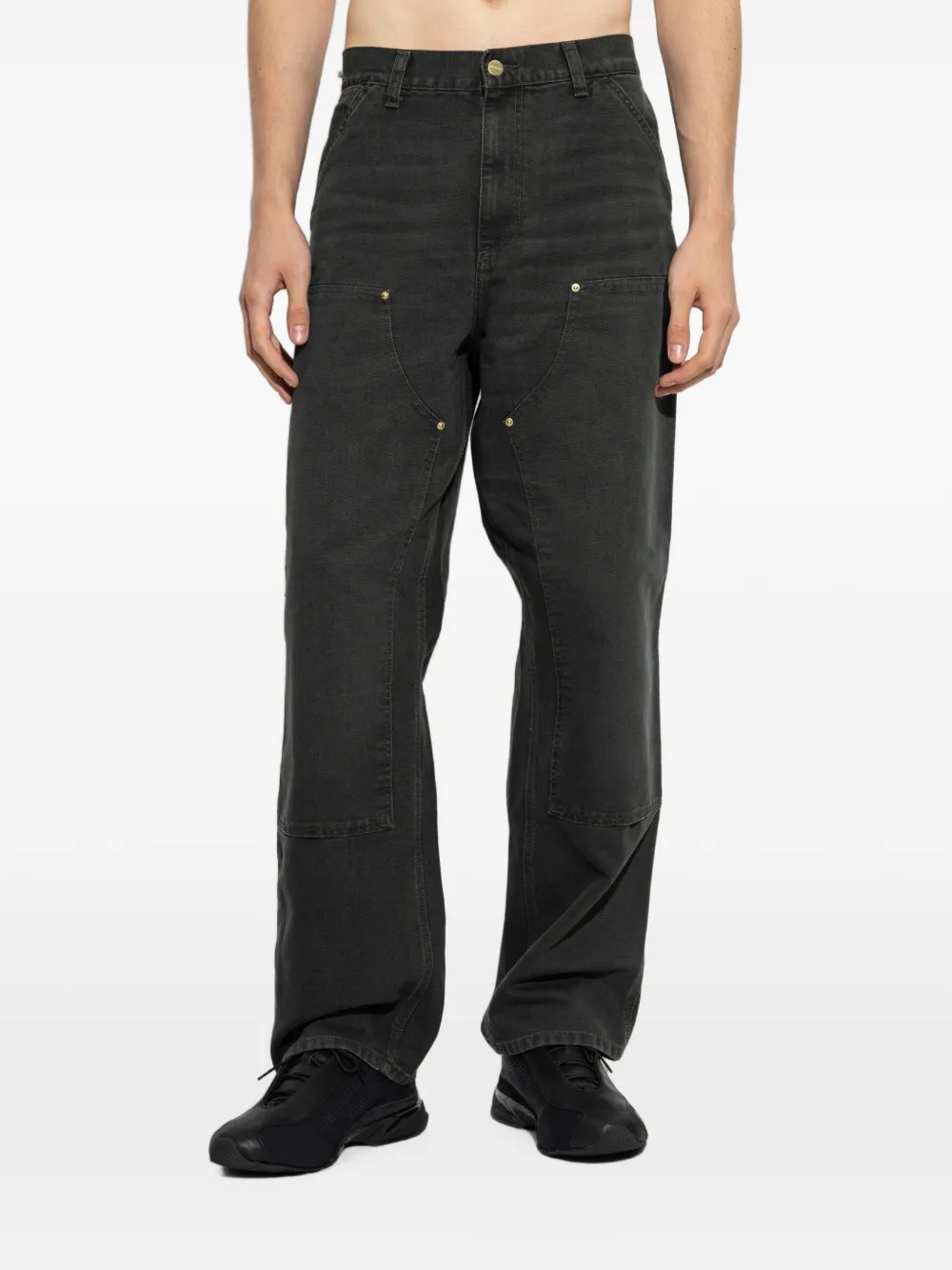 Carhartt WIP Double Knee jeans Groen