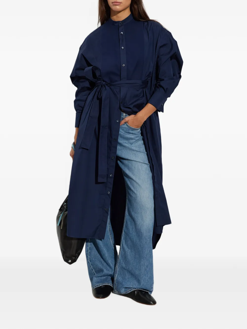 Kenzo Jurk met knopen Blauw
