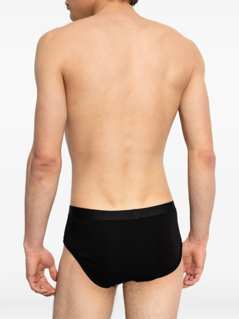 MM6 Maison Margiela Slip met cijferlogo Zwart