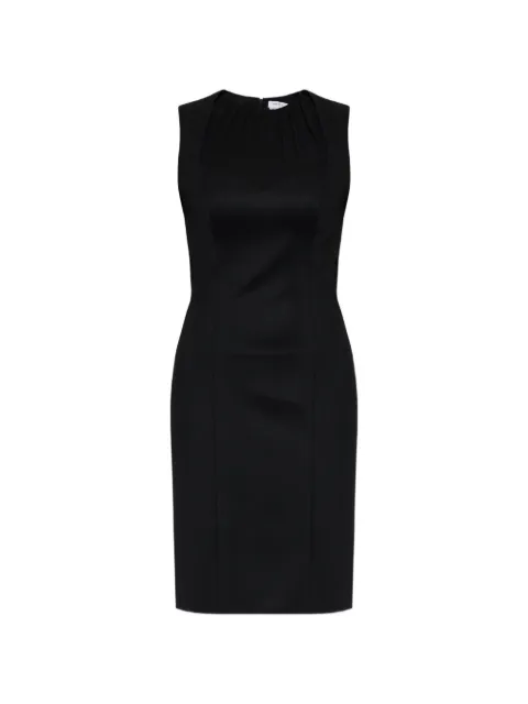 Alexander McQueen ruched sleeveless mini dress