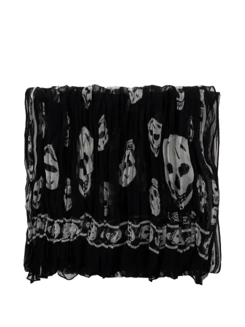 Alexander McQueen スカル テクスチャード スカーフ