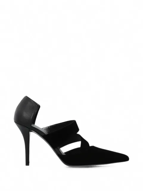 Balmain multi-strap pointed-toe heeled pumps