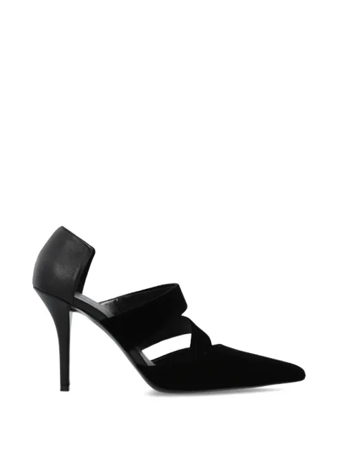 Balmain multi-strap pointed-toe heeled pumps