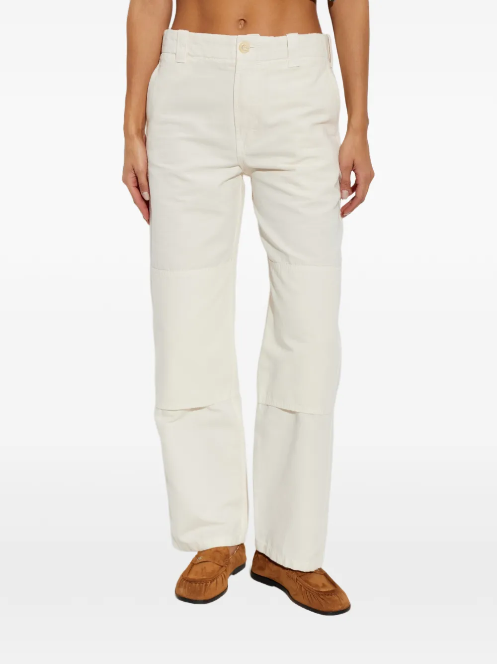 Kenzo Jeans met gestikt vlak Beige