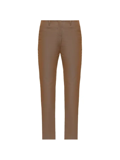 Alexander McQueen pantalones con pinzas en el frente