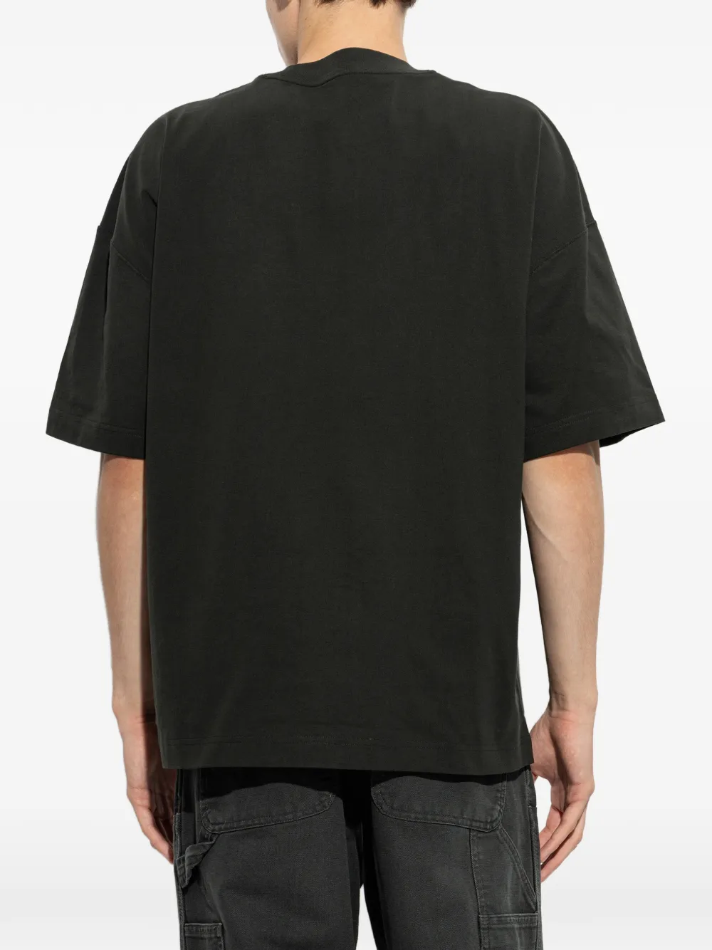 Carhartt WIP T-shirt met logopatch Zwart