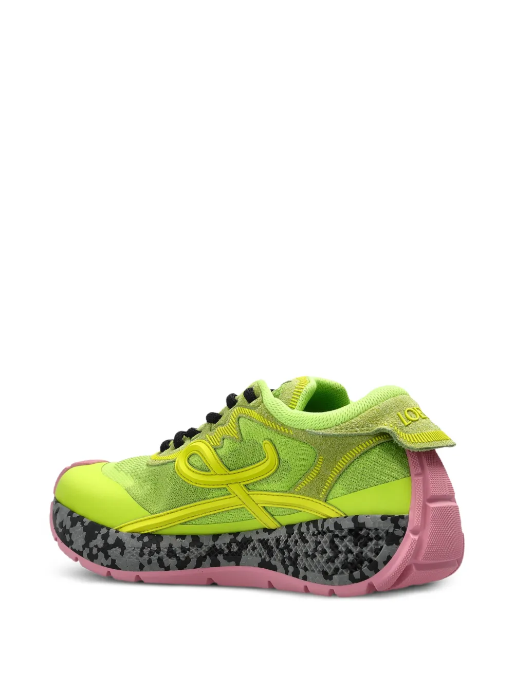 LOEWE Pogo panelled sneakers Groen