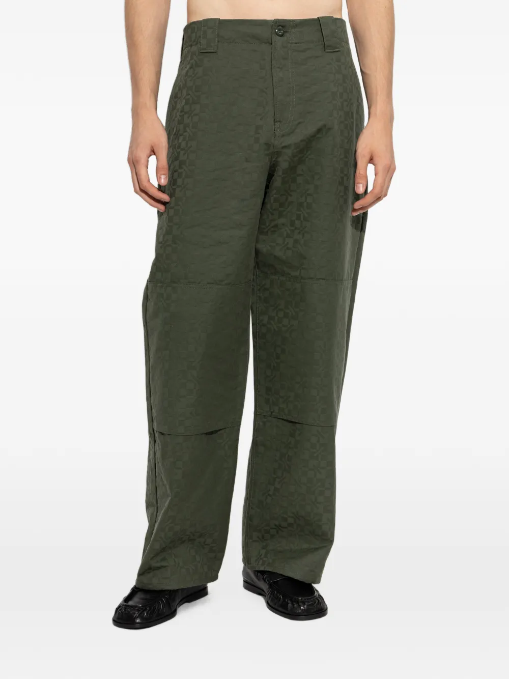 Kenzo Broek met monogram Groen